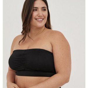 Torrid Lightly Lined Microfiber Bandeau